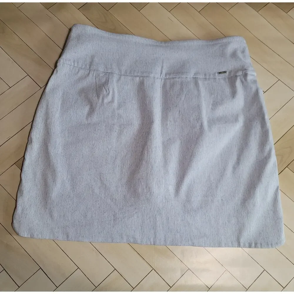 S.C & Co. Light Blue Mini Tummy Control Activewear Skort Size Large